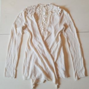 Anthropologie | Linen Cardigan